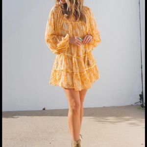 Free People Swinging Mini dress